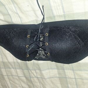 Bra, Strapless Black 36C